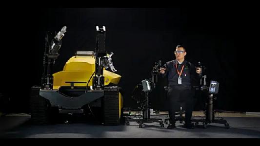 天王星液压机械臂演示